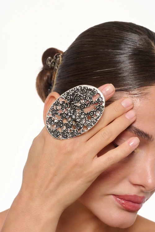 Kiraz Silver Plated Ring