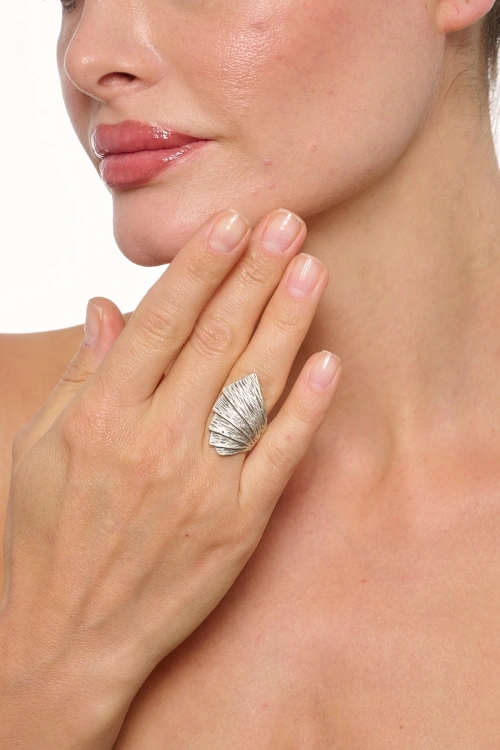 Kiraz Silver Plated Ring