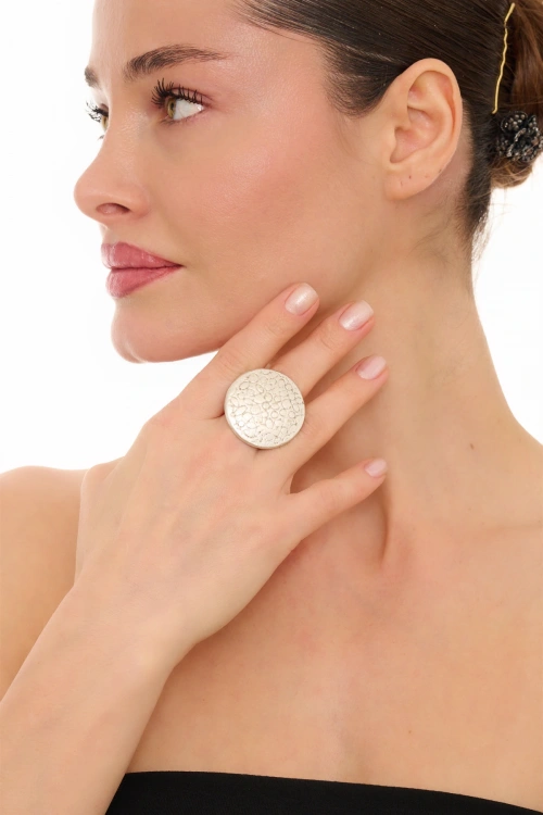Kiraz Silver Plated Ring