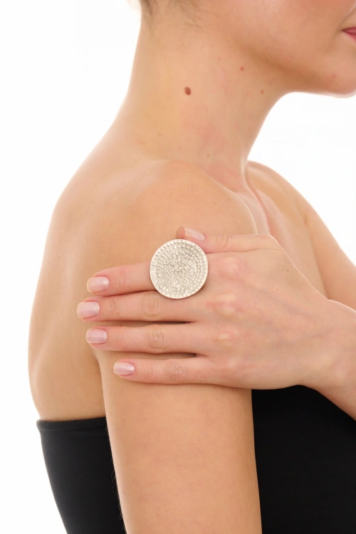 Kiraz Silver Plated Ring