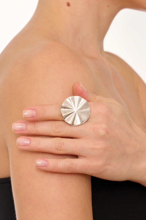 Kiraz Silver Plated Ring