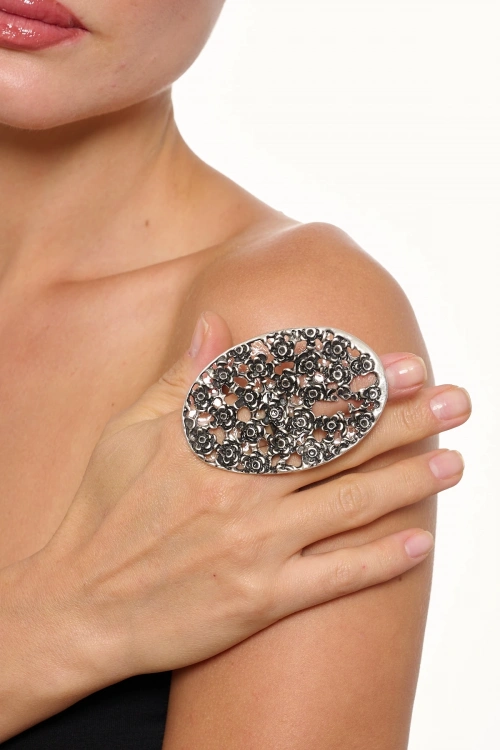 Kiraz Silver Plated Ring