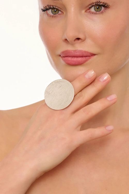 Kiraz Silver Plated Ring