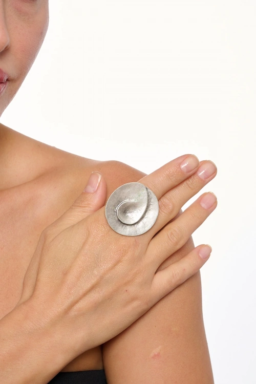 Kiraz Silver Plated Ring