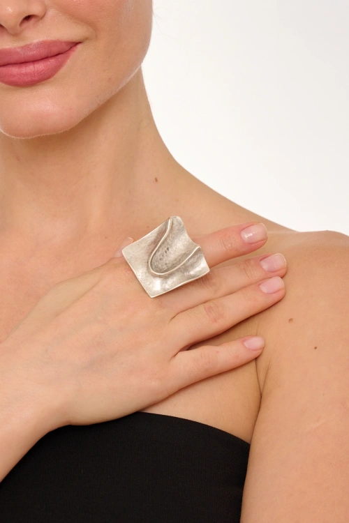 Kiraz Silver Plated Ring