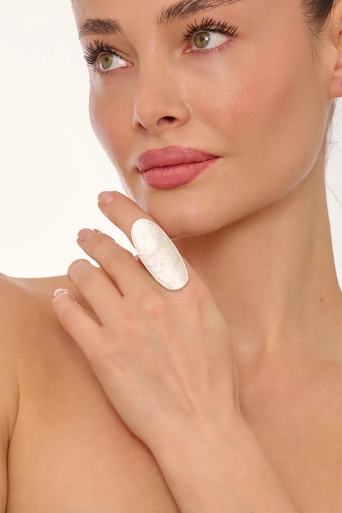 Kiraz Silver Plated Ring