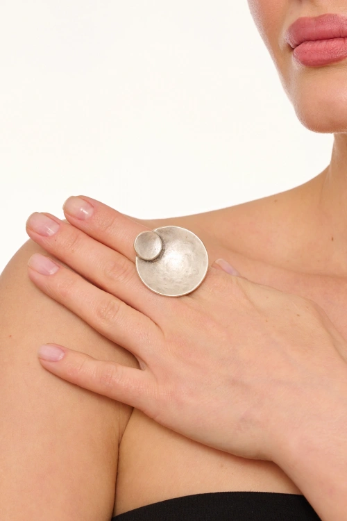 Kiraz Silver Plated Ring