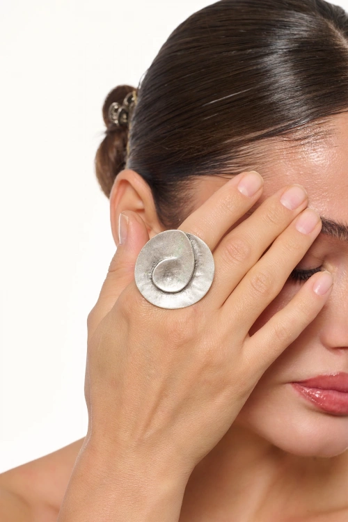 Kiraz Silver Plated Ring