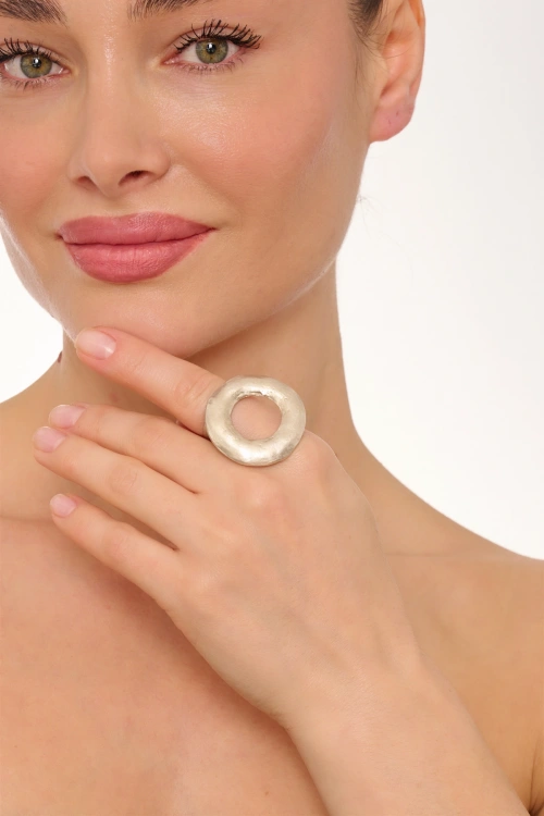 Kiraz Silver Plated Ring