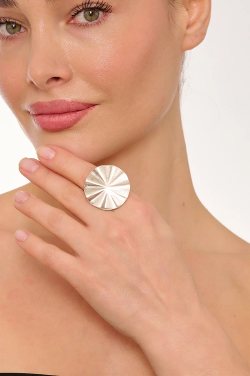 Kiraz Silver Plated Ring