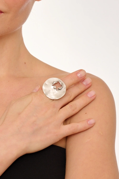 Kiraz Silver Plated Ring