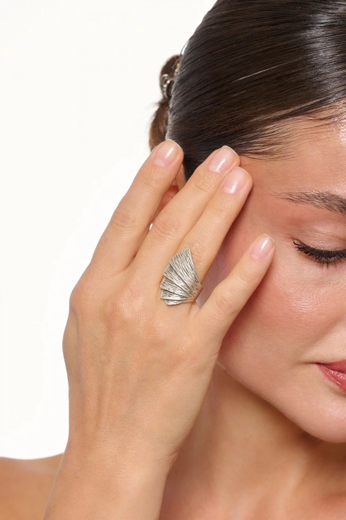 Kiraz Silver Plated Ring