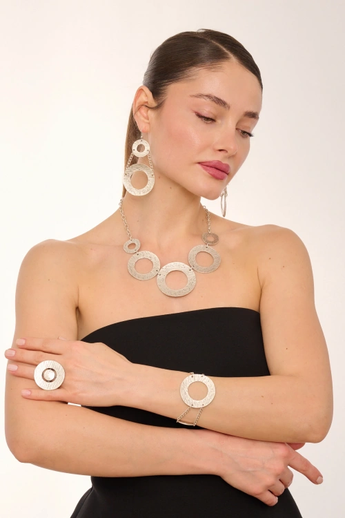 Kiraz Silver Plated Set