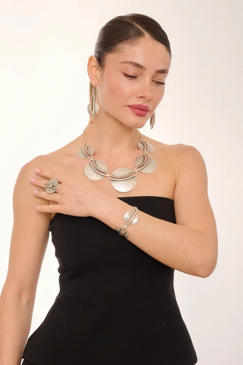 Kiraz Silver Plated Set