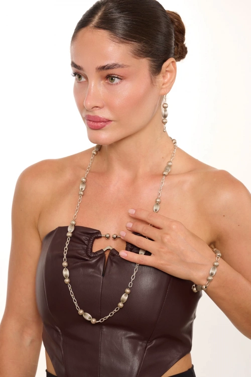 Kiraz Silver Plated Set