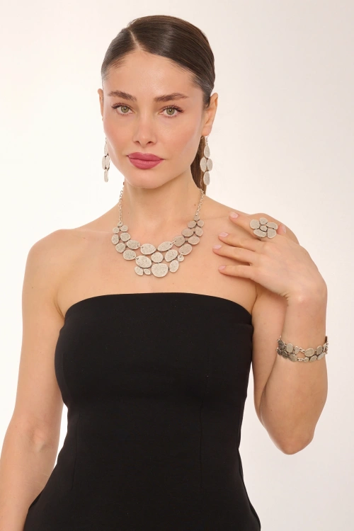 Kiraz Silver Plated Set