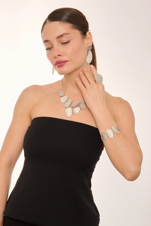 Kiraz Silver Plated Set