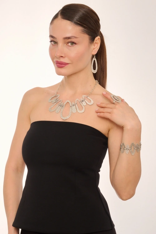 Kiraz Silver Plated Set