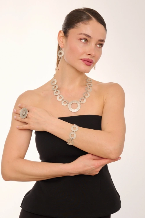 Kiraz Silver Plated Set