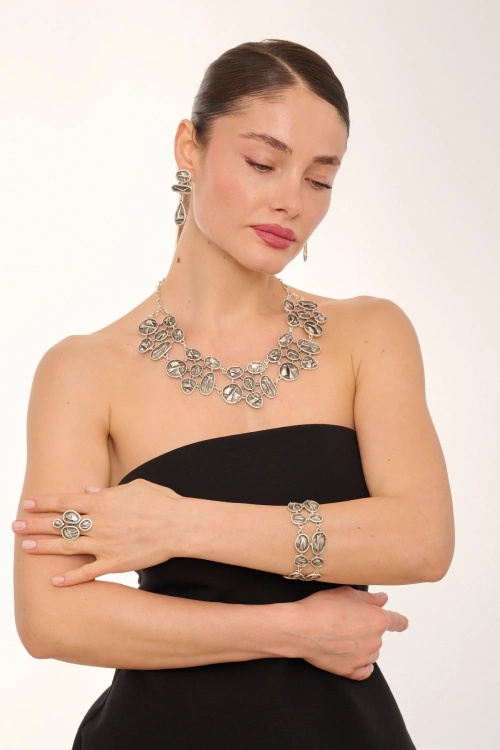 Kiraz Silver Plated Set