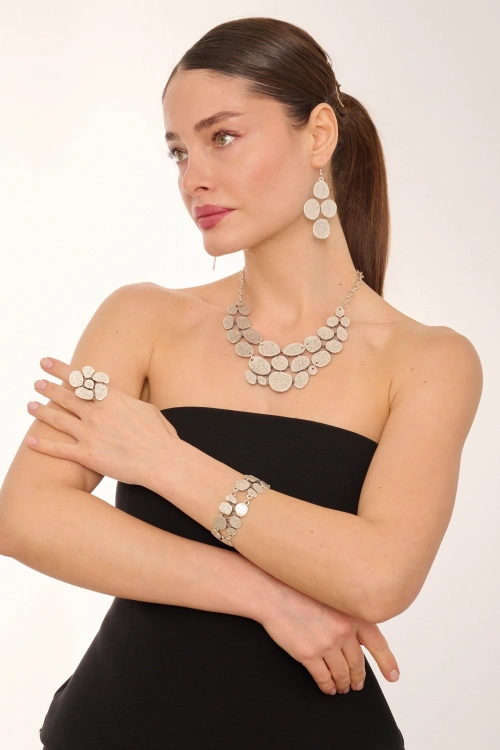 Kiraz Silver Plated Set