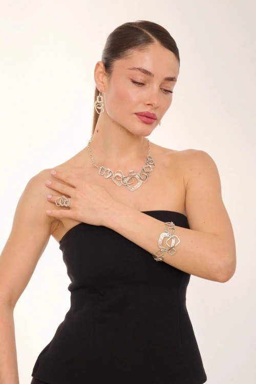 Kiraz Silver Plated Set