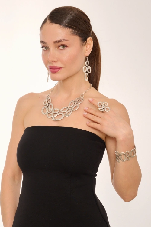 Kiraz Silver Plated Set