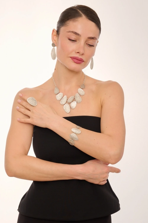 Kiraz Silver Plated Set