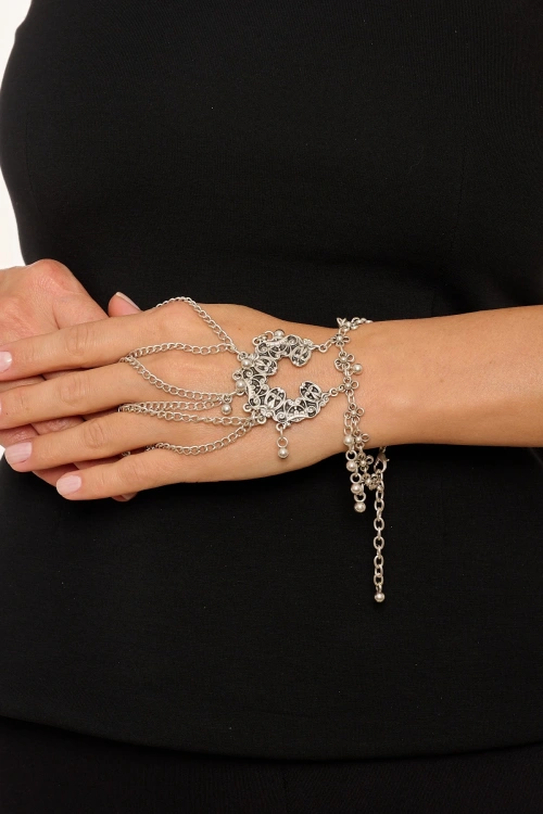 Kiraz Silver Plated Shahmaran Bracelet