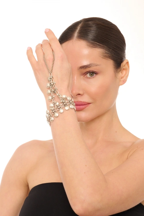 Kiraz Silver Plated Shahmaran Bracelet