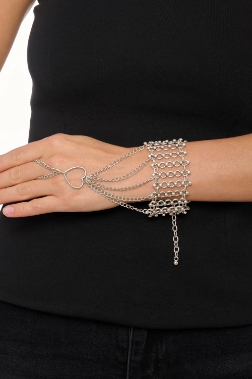 Kiraz Silver Plated Shahmaran Bracelet