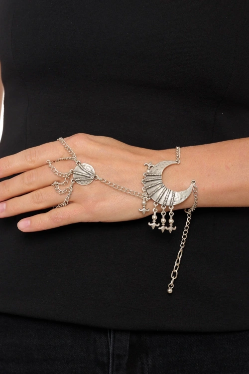 Kiraz Silver Plated Shahmaran Bracelet