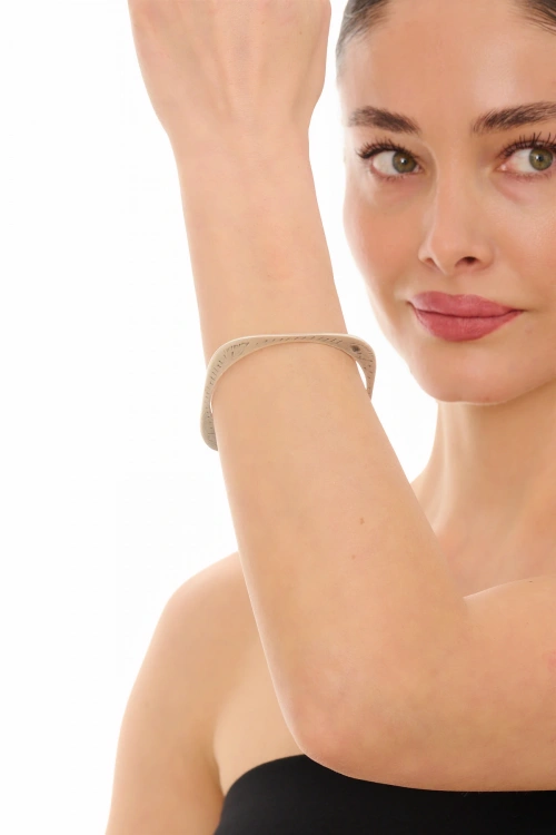 Kiraz Silver Plated Square Bracelet