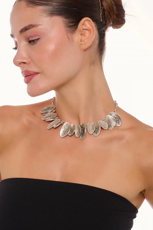 Kiraz Silver Plated Necklace