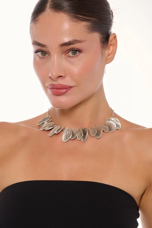 Kiraz Silver Plated Necklace