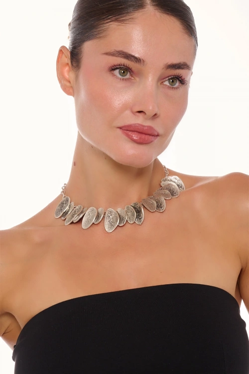 Kiraz Silver Plated Necklace