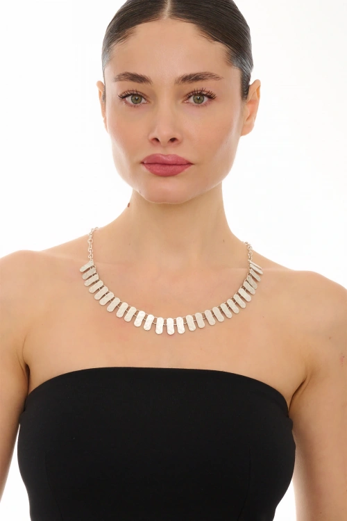 Kiraz Silver Plated Necklace