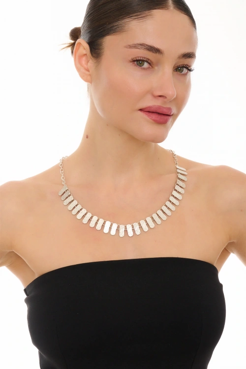 Kiraz Silver Plated Necklace