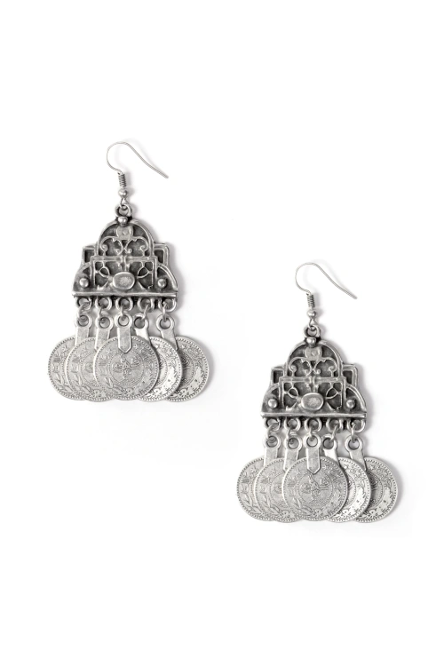 Dangle Ottoman Tugra Earrings