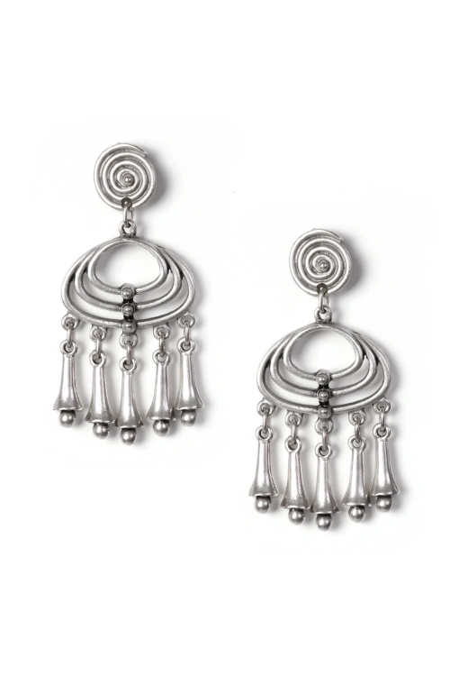 Tassel Swirl Earrings