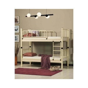 Yurt Genç Çocuk Odası Metal Ranza Ve Karyola 90x200