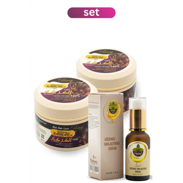 2 Sudan Karkar Yağı + Gözenek sıkılaştırıcı Serum 30 ML