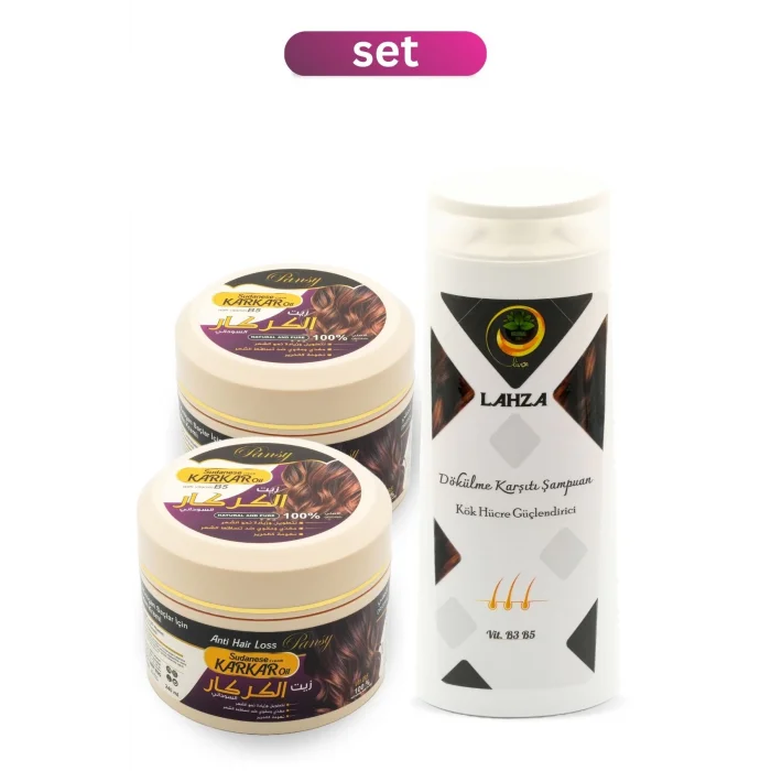 2 Sudan Karkar Yağı + lahza Şampuan 400 ML