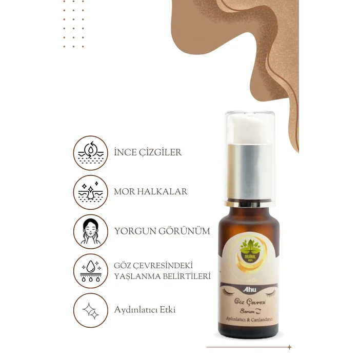 Elivon Ahu Göz Çevresi Bakım Serumu