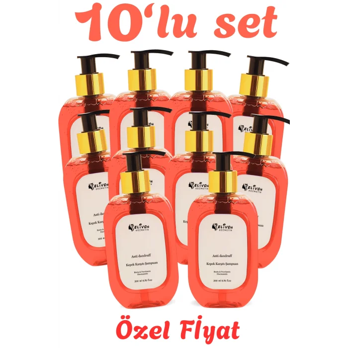 Elivon Kepek Karşıtı Şampuan 10 lu