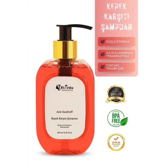 Elivon Kepek Karşıtı Şampuan 200 ML