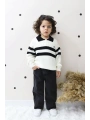 ERKEK ÇOCUK KOT PANTOLON VE TRİKO KAZAK İKİLİ TAKIM-BAYRAMLIK