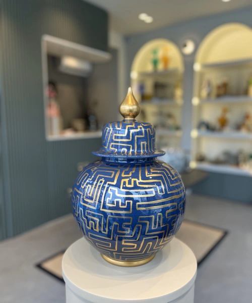 Labirent Desen Tombul