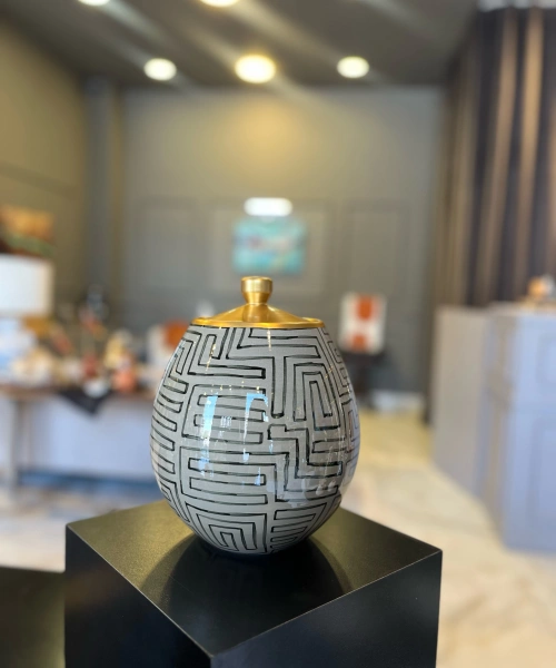 Labirent Desen Seramik