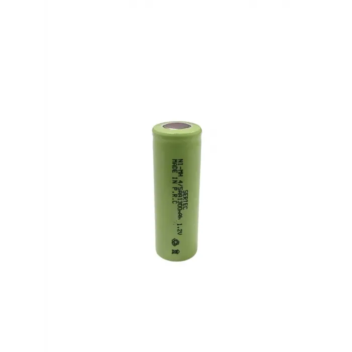 - 1.2v 1300 Mah - 4/5aa- Ni-mh Şarjlı Pil - (başsız / Flat Head)